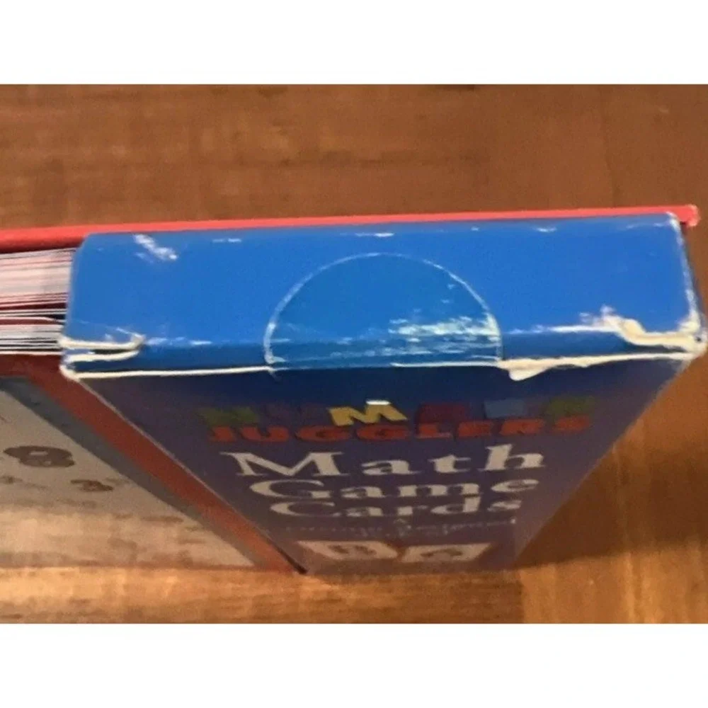 NUMBER JUGGLERS: MATH GAME BOOK &‎ MATH GAME CARDS By Ruth Bell Alexander New